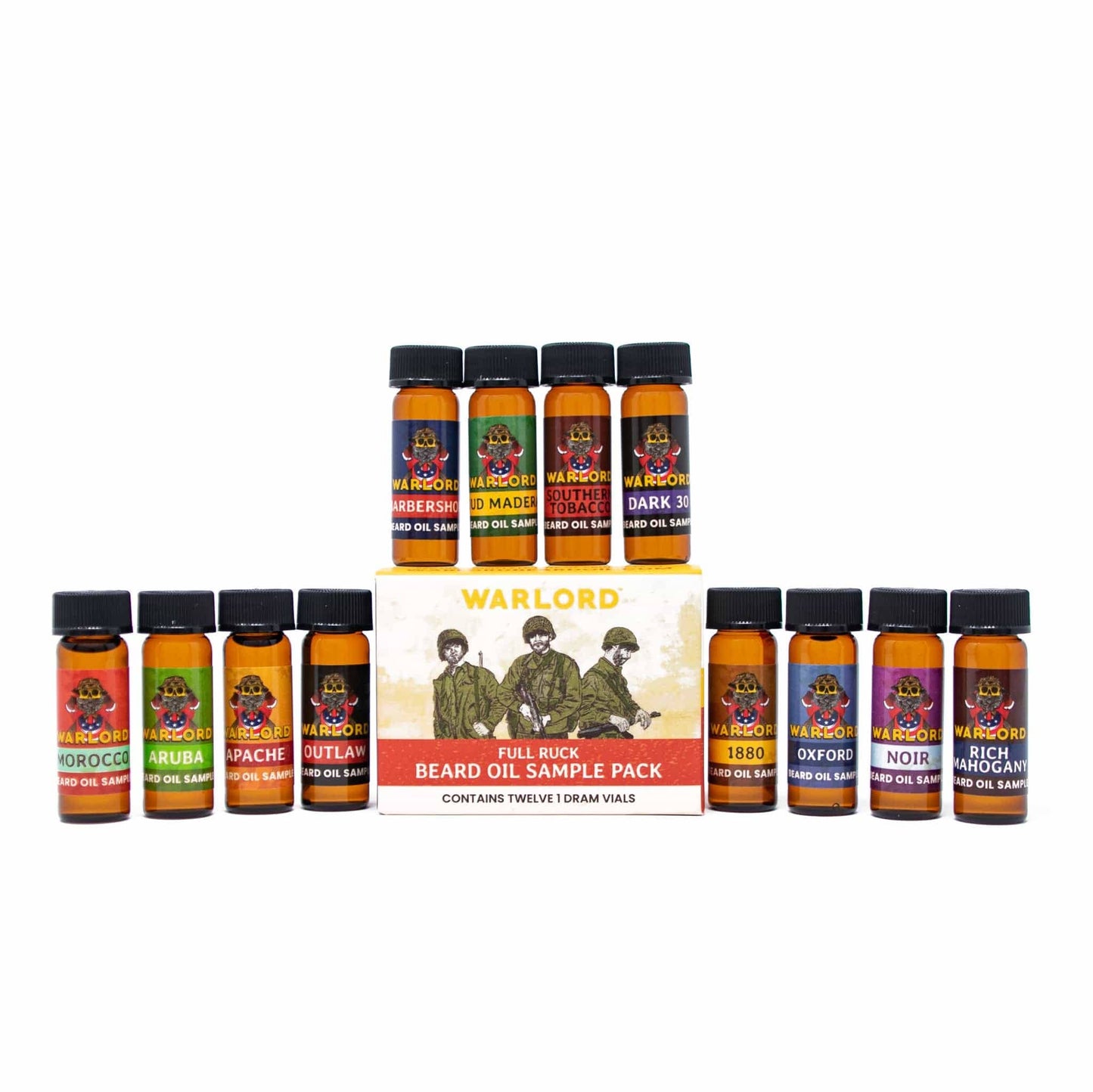 Full Ruck Beard Oil Sample Pack