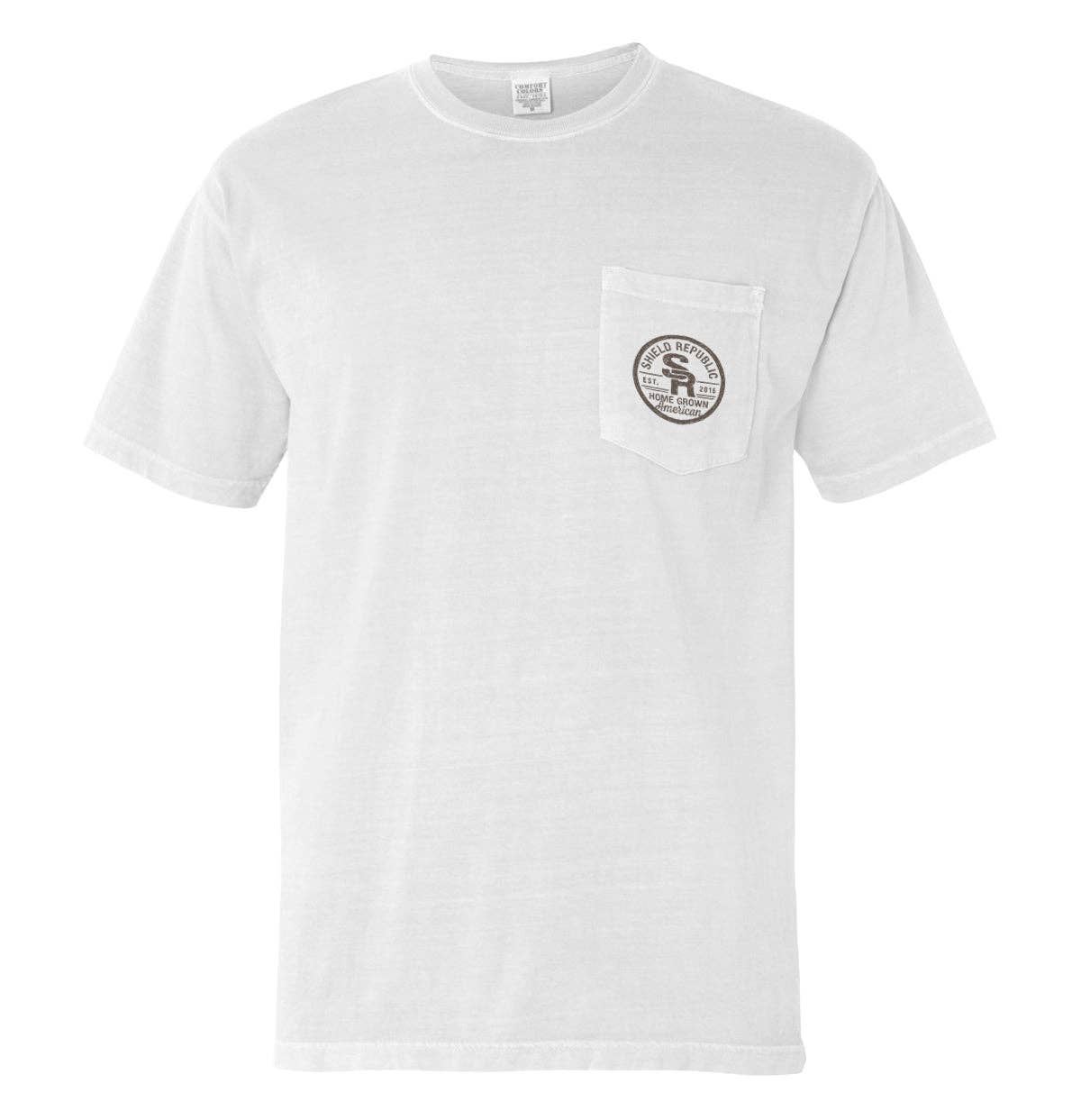 Tis the Season Duck: Bay / L / Comfort Colors Pocket Tee