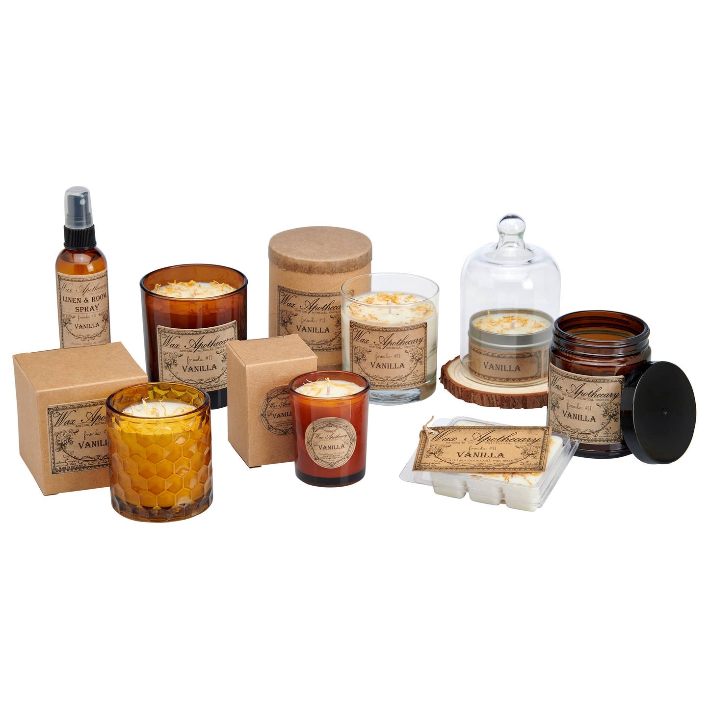 Vanilla Botanical Travel Tin Candle 4oz