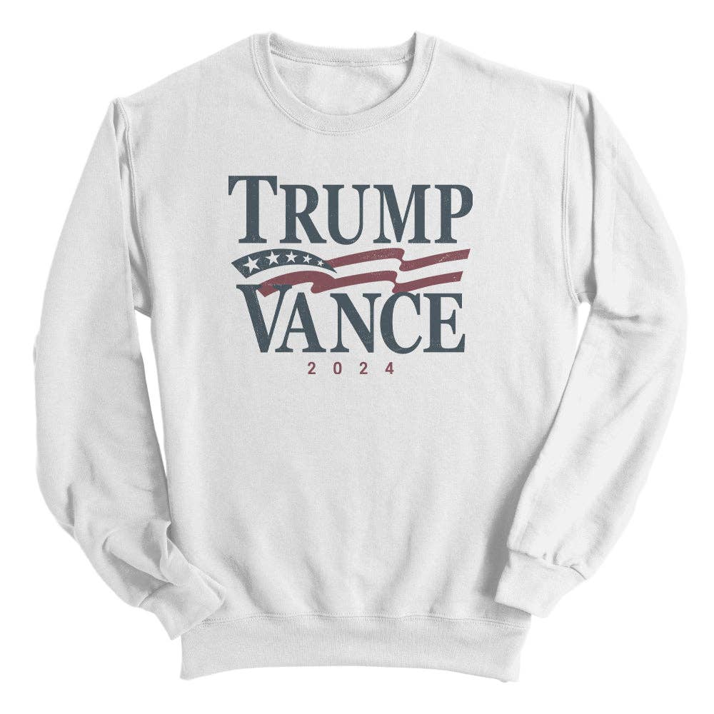 Trump Vance 2024 Vintage (Front): Ivory / M / Comfort Colors Tee