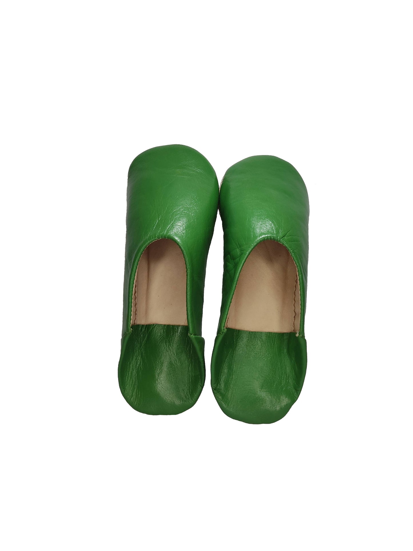 Womens Moroccan Babouche Slippers Handmade from Soft Organic: UK 7.5 / US 9 / 41 EU