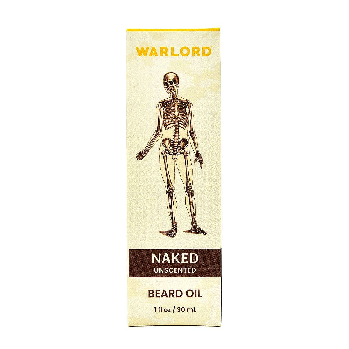 Naked Beard Oil (Fragrance Free): 1/2 oz.