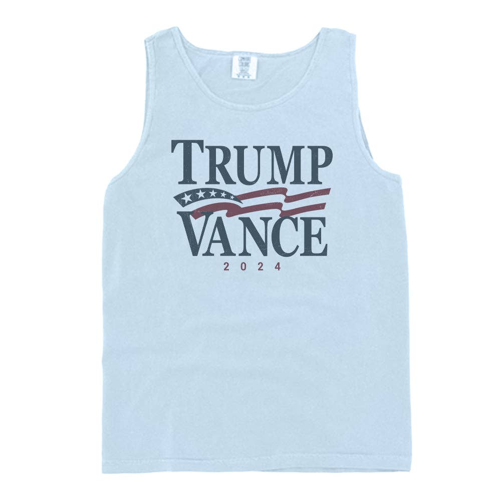 Trump Vance 2024 Vintage (Front): Ivory / M / Comfort Colors Tee