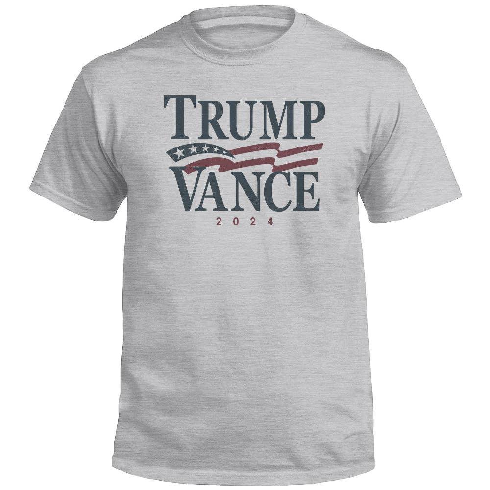 Trump Vance 2024 Vintage (Front): Ivory / M / Comfort Colors Tee