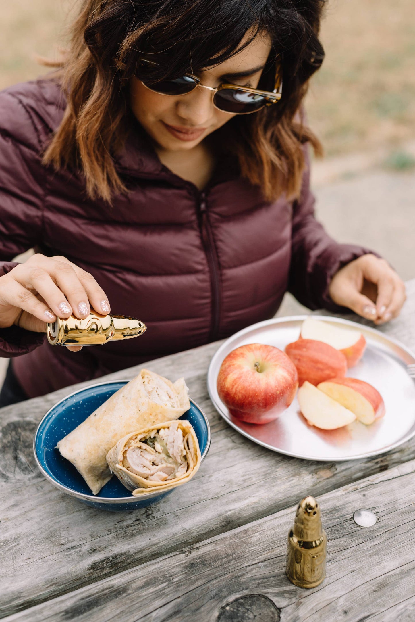 Bullet Salt and Pepper Shakers