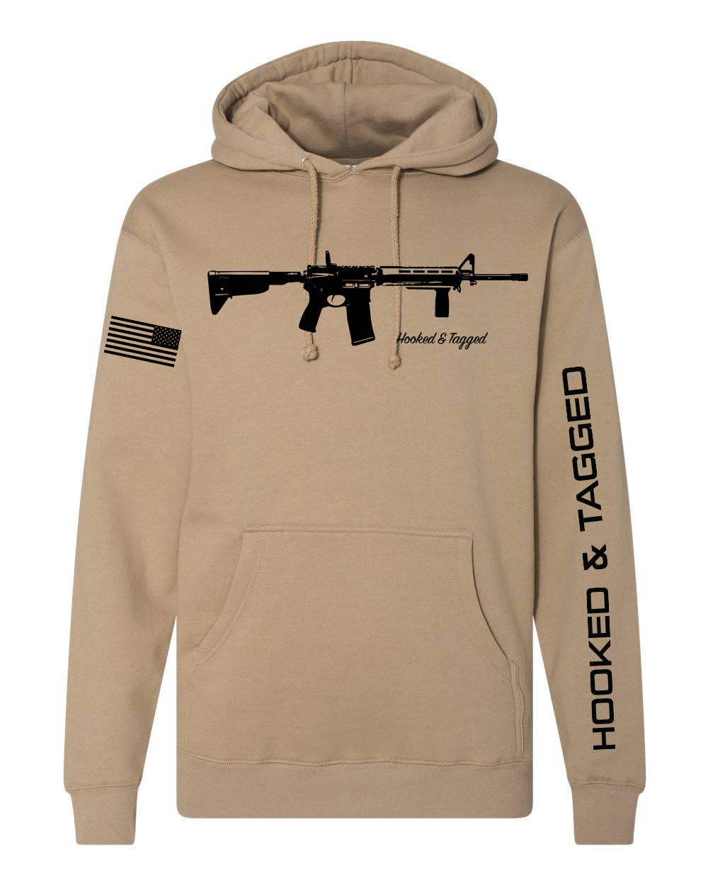 2nd Amendment Hoodie: Sandstone / Large