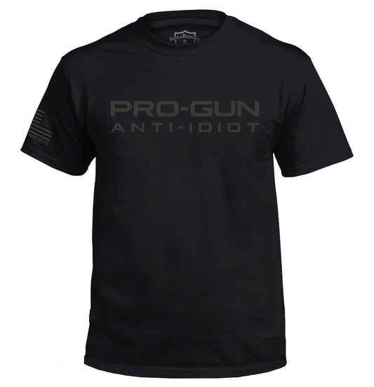 Pro Gun Anti Idiot tshirt