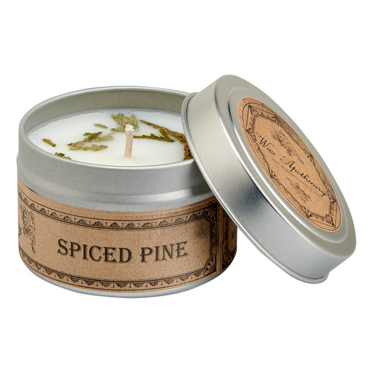 Spiced Pine Travel Tin Candle 4oz
