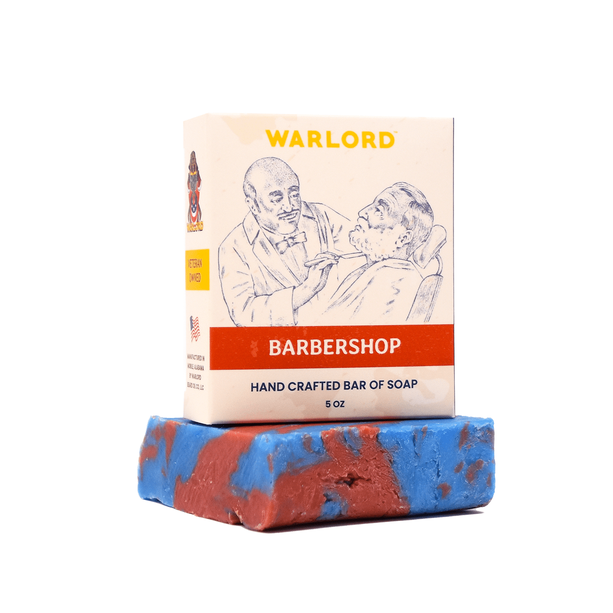 Barbershop Bar Soap: 5 oz Bar
