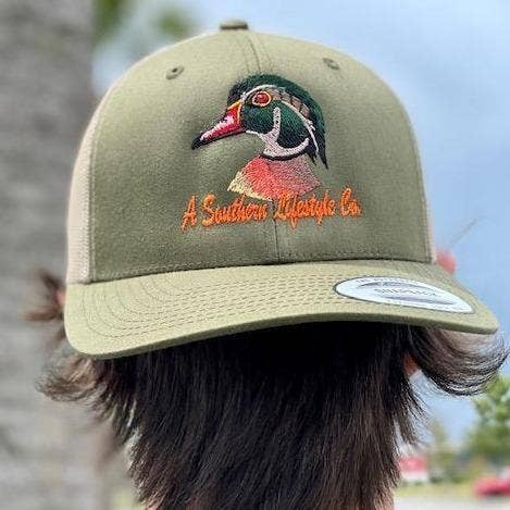 Wood Duck Retro Hat