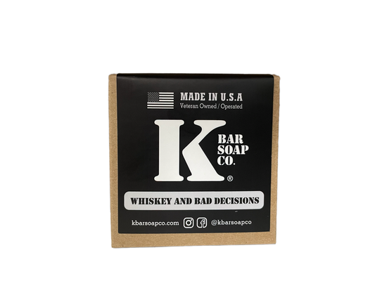 Whiskey and Bad Decisions Basic Soap Bar