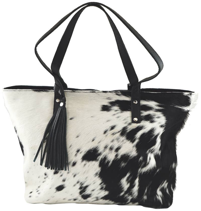 Women cowhide bag 501: CHCOLATE