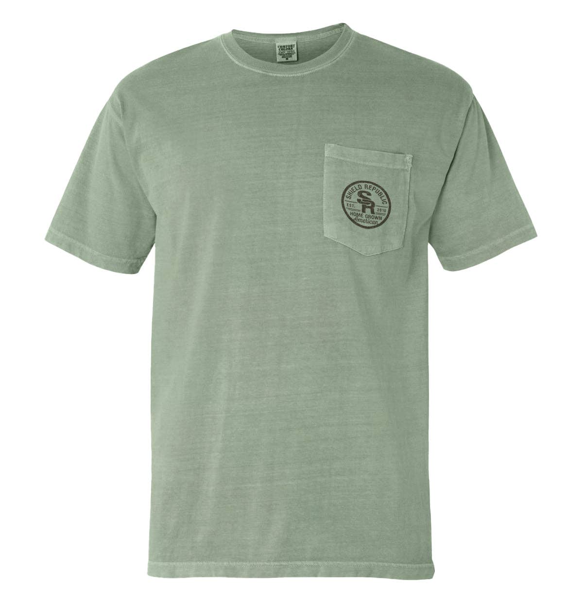 Buck Fiden: Tee / Military Green / 2XL