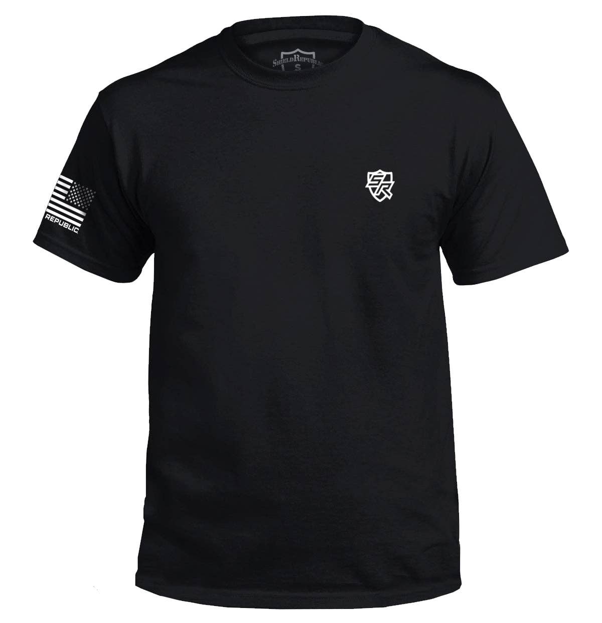 Firearm Flag: Tee / 2XL / Black