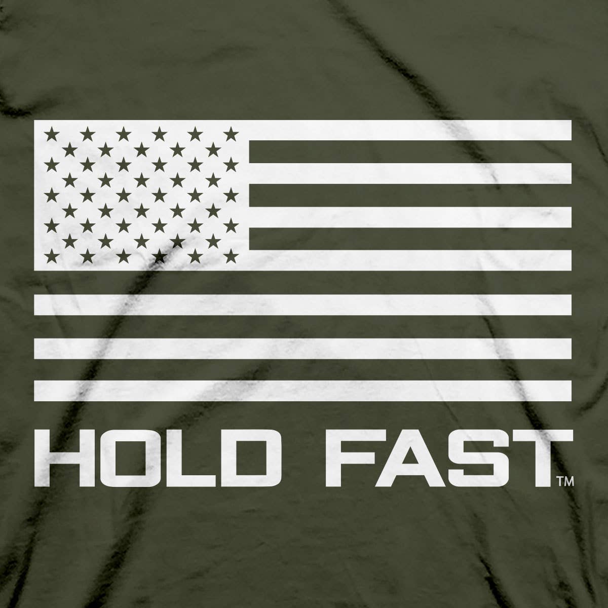 Hold Fast Mens T-Shirt Stronger Men: Medium / Moss