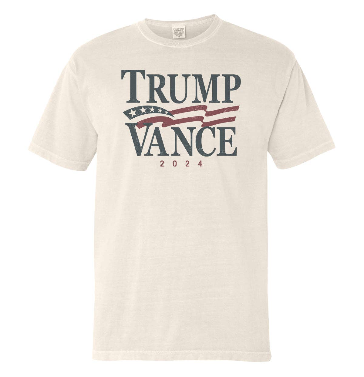 Trump Vance 2024 Vintage (Front): Sport Grey / S / Tee