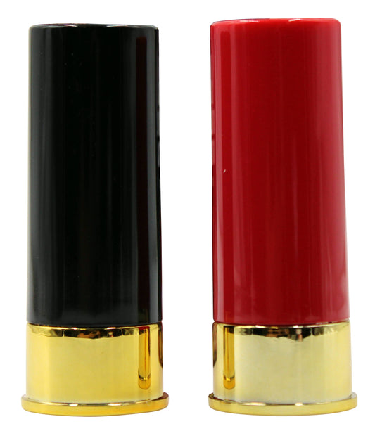 Shotgun Shell Shot Glasses, Black and Red