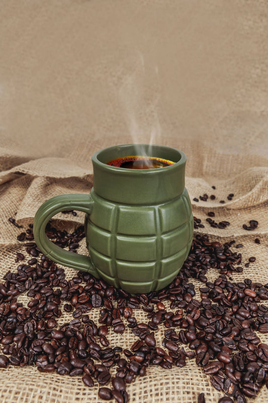 Grenade Mug, Green