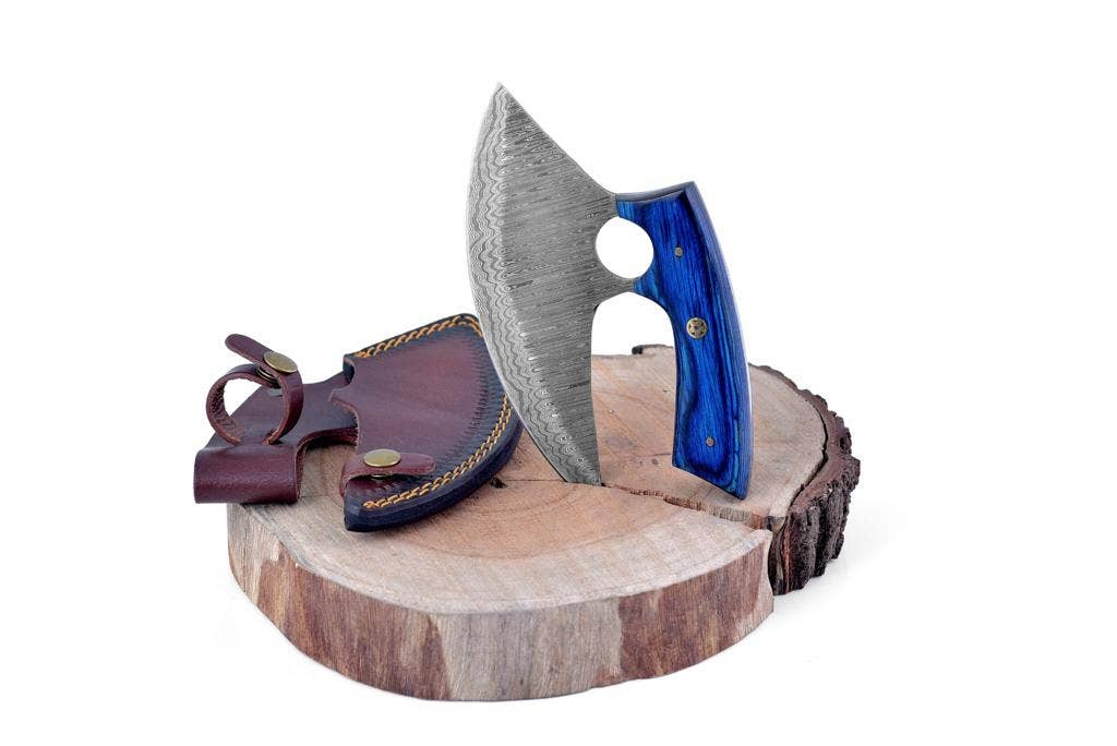 Custom Alaskan Ulu style blade, perfect for outdoors and ind