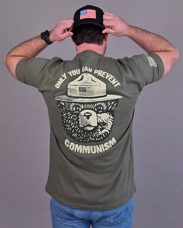 Only You Can Prevent Communism: Military Green / 3XL / Tee