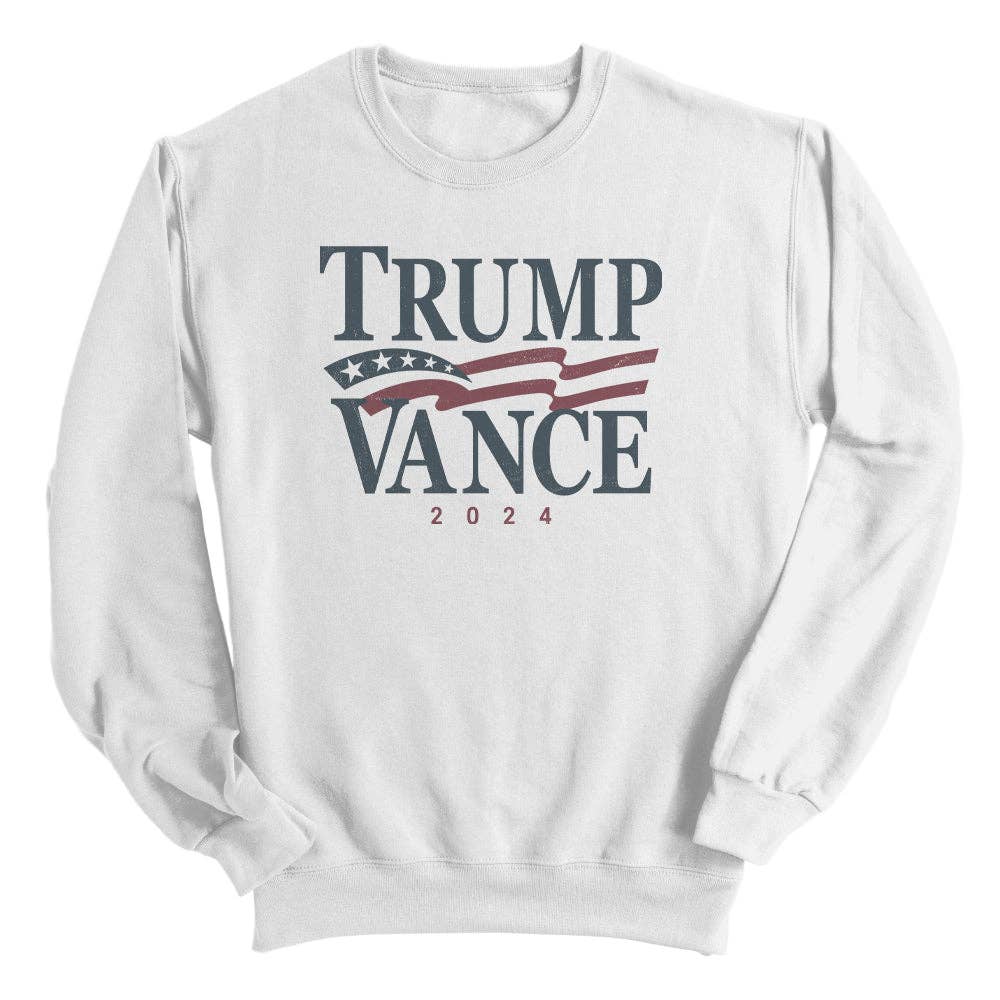 Trump Vance 2024 Vintage (Front): Sport Grey / S / Tee