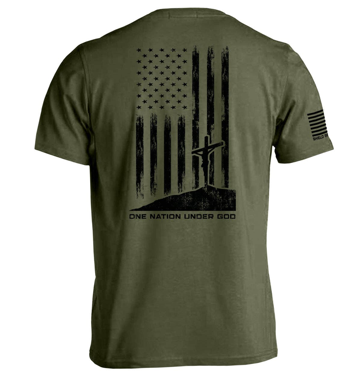 One Nation Under God: Sport Grey / S / Tee