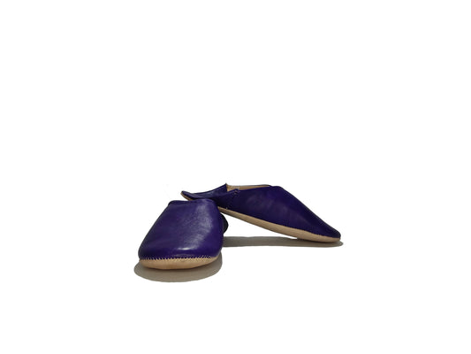 Womens Moroccan Babouche Slippers Handmade from Soft Organic: UK 9 / US 10.5 / 43 EU