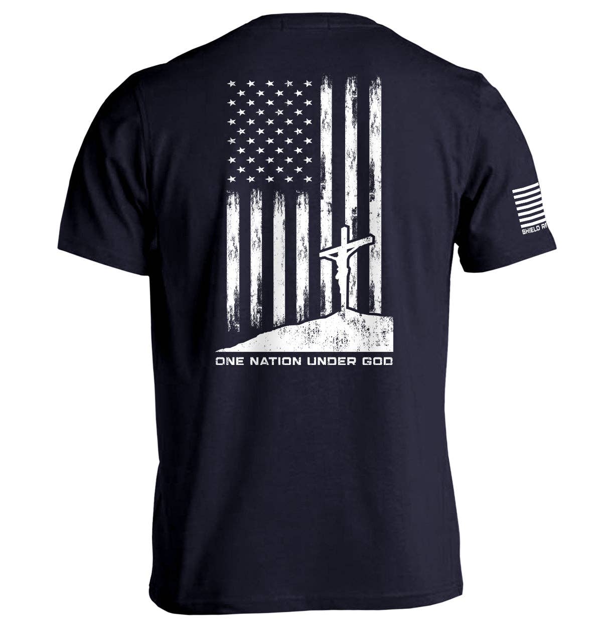 One Nation Under God: Sport Grey / S / Tee