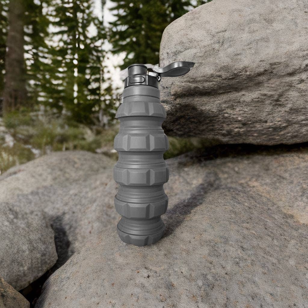 Silicone Grenade Collapsible Bottle