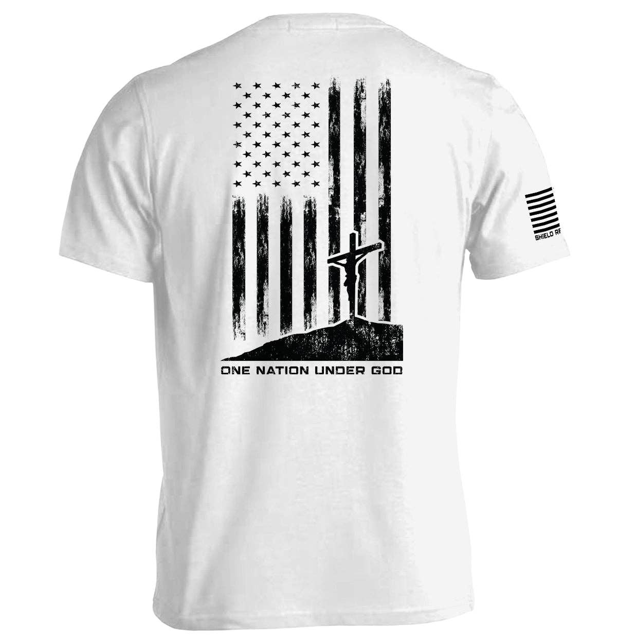 One Nation Under God: Sport Grey / S / Tee