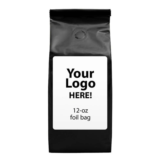 Private Label Order for 12 oz *OPEN ORDER MIN OF 48 BAGS*: Cowboy Coffee / Blue / 12 ounce Ground