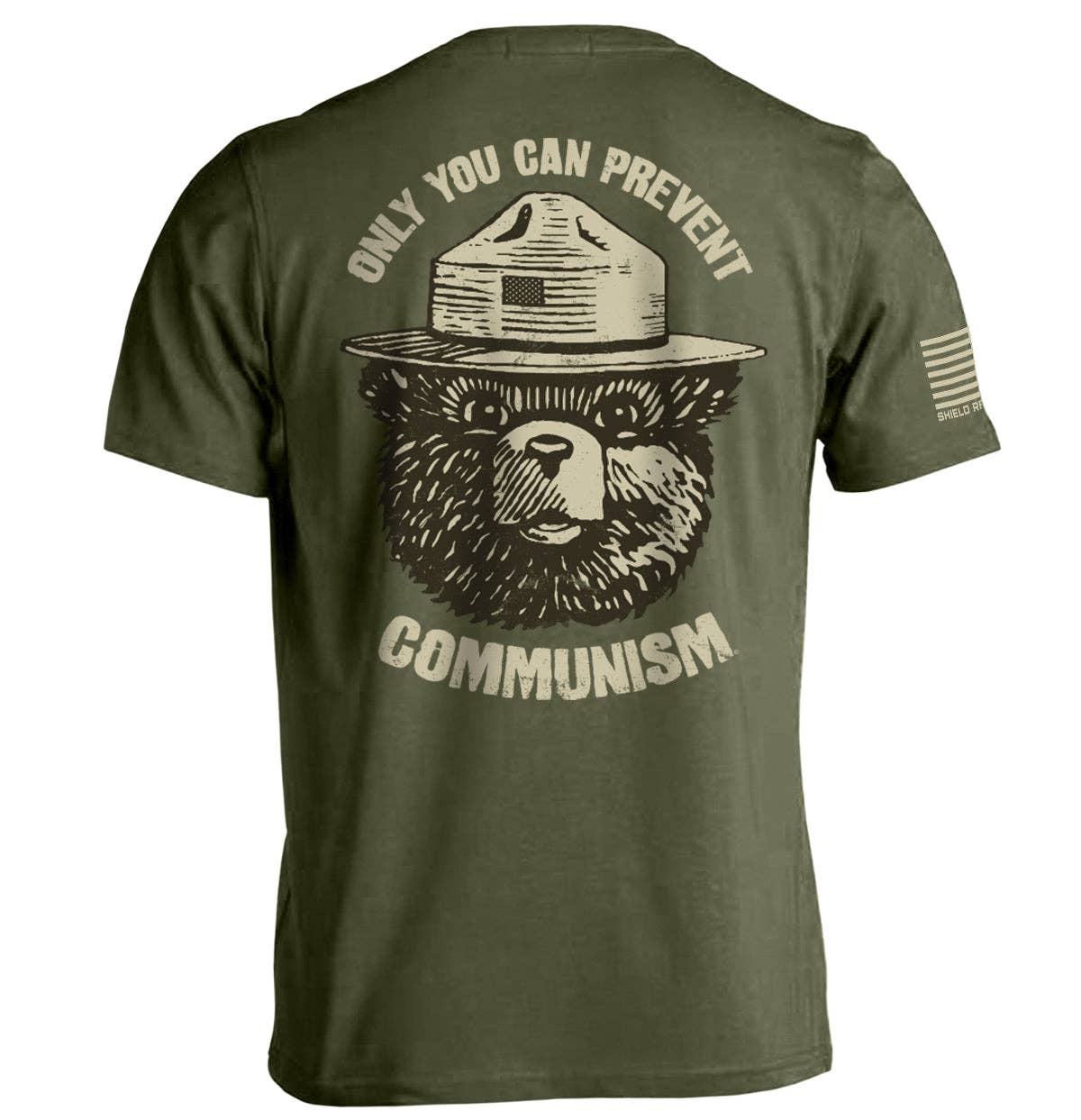 Only You Can Prevent Communism: Military Green / S / Tee