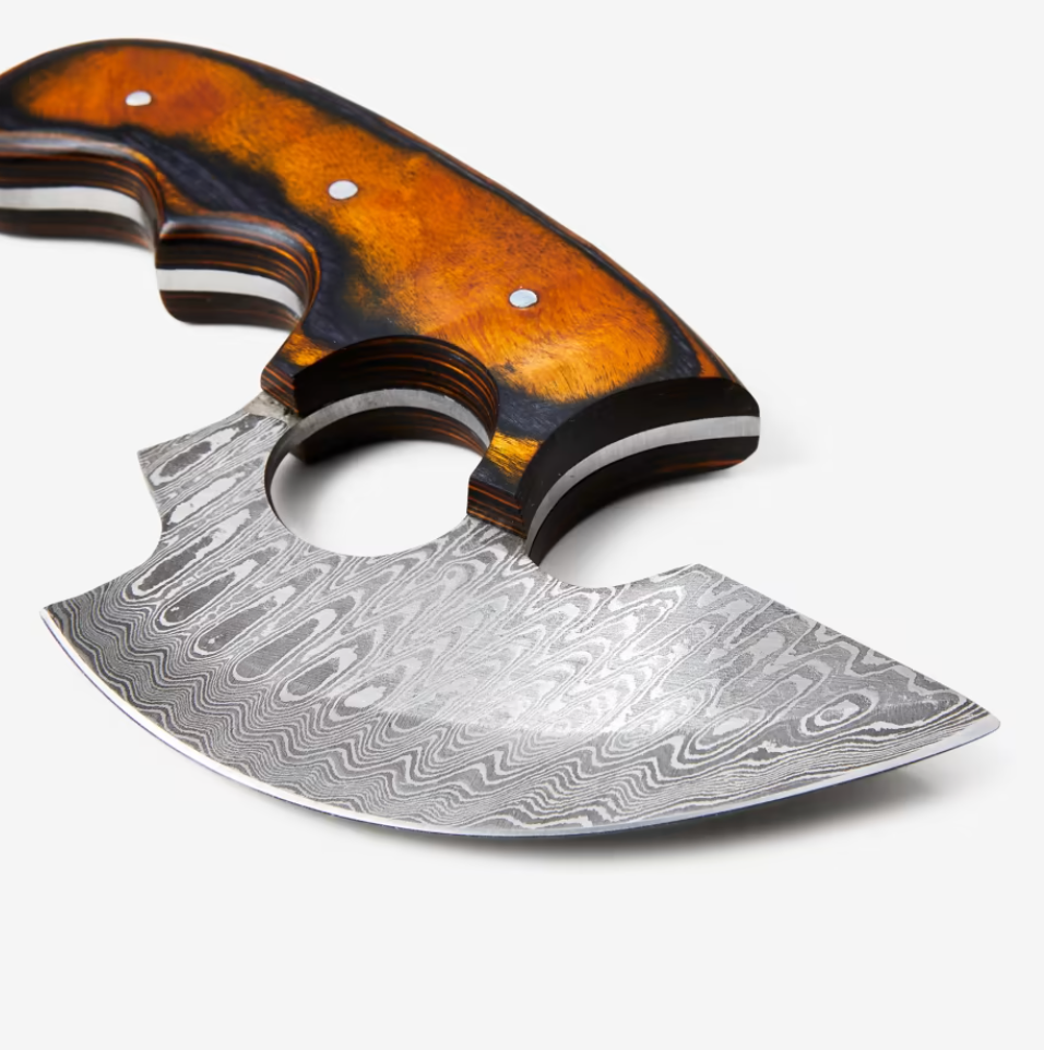 Titan Custom Alaskan Ulu style blade, perfect for outdoors a