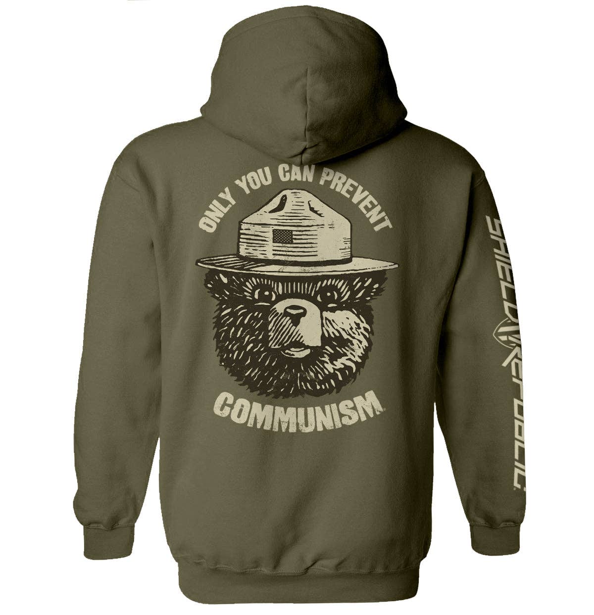 Only You Can Prevent Communism: Military Green / 3XL / Tee