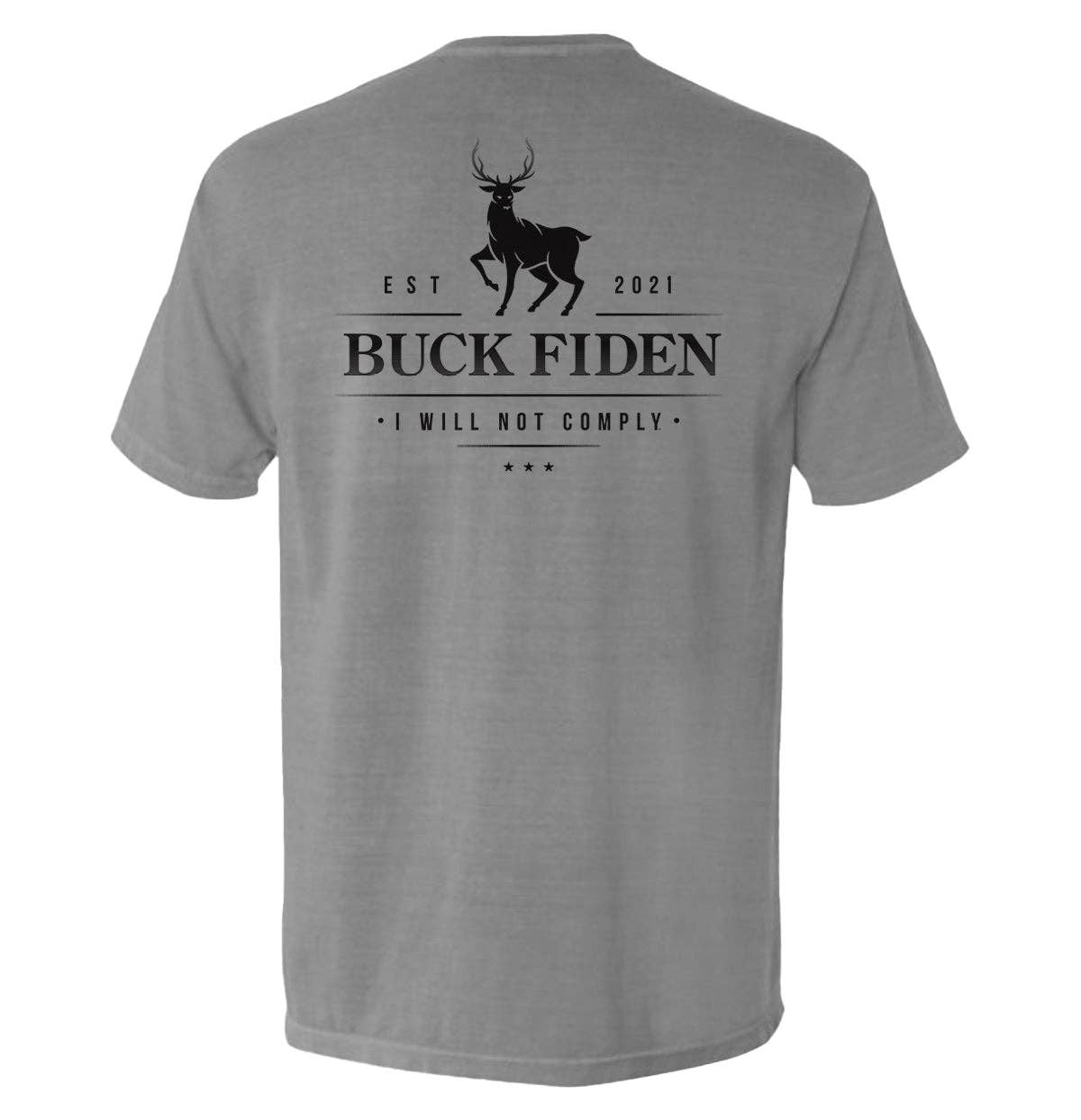 Buck Fiden: Tee / Military Green / 2XL