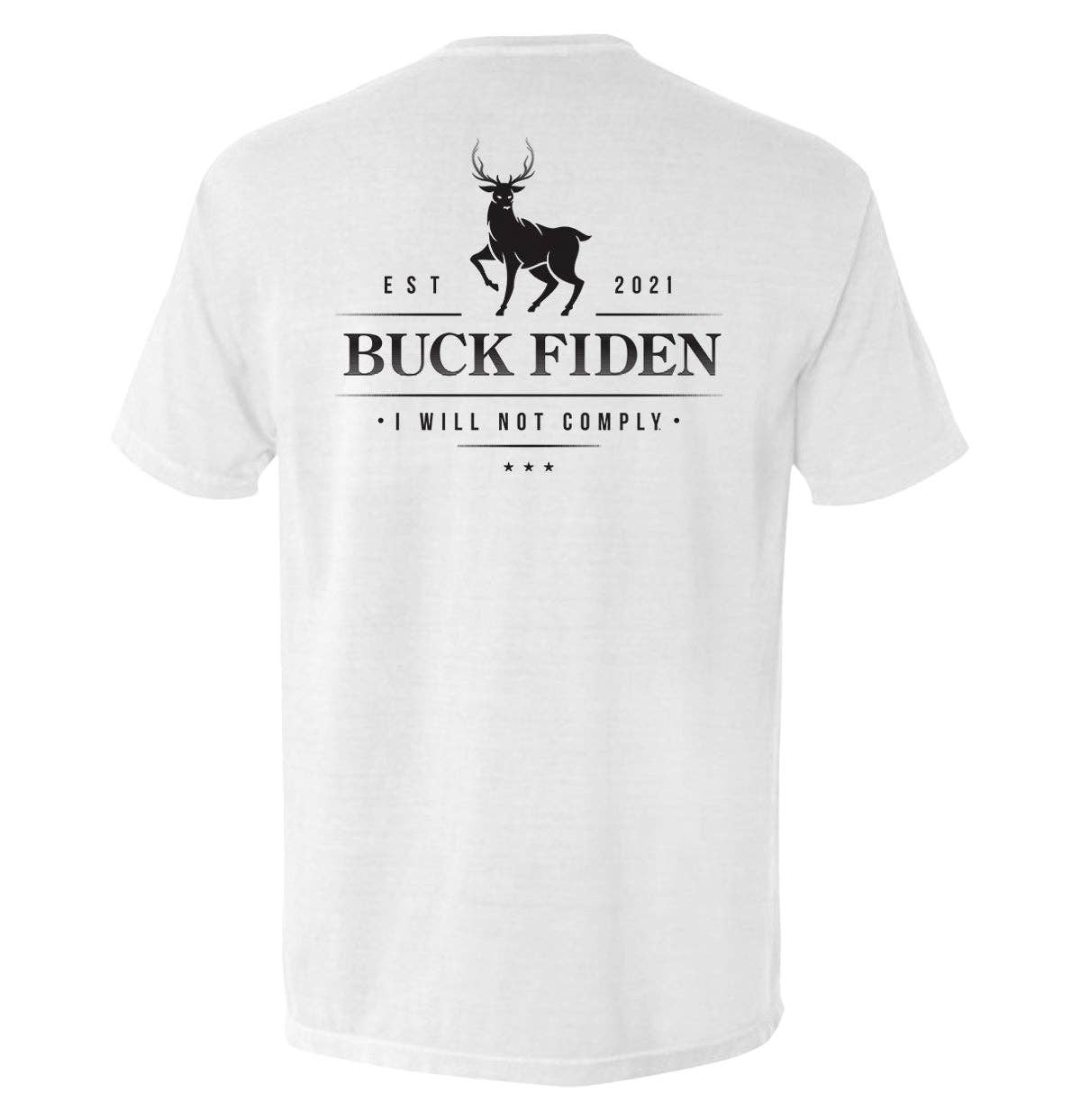 Buck Fiden: Tee / Military Green / 2XL