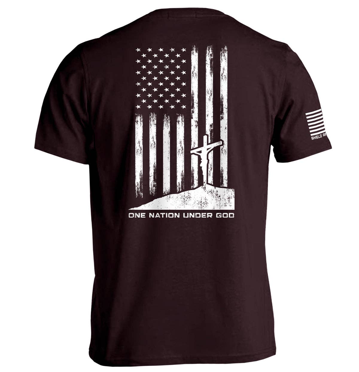 One Nation Under God: Sport Grey / L / Tee