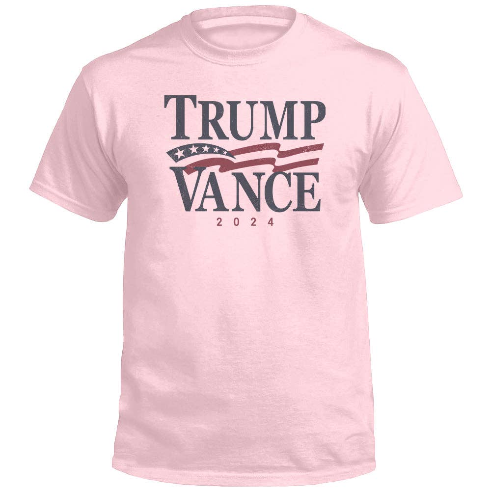 Trump Vance 2024 Vintage (Front): Sport Grey / S / Tee