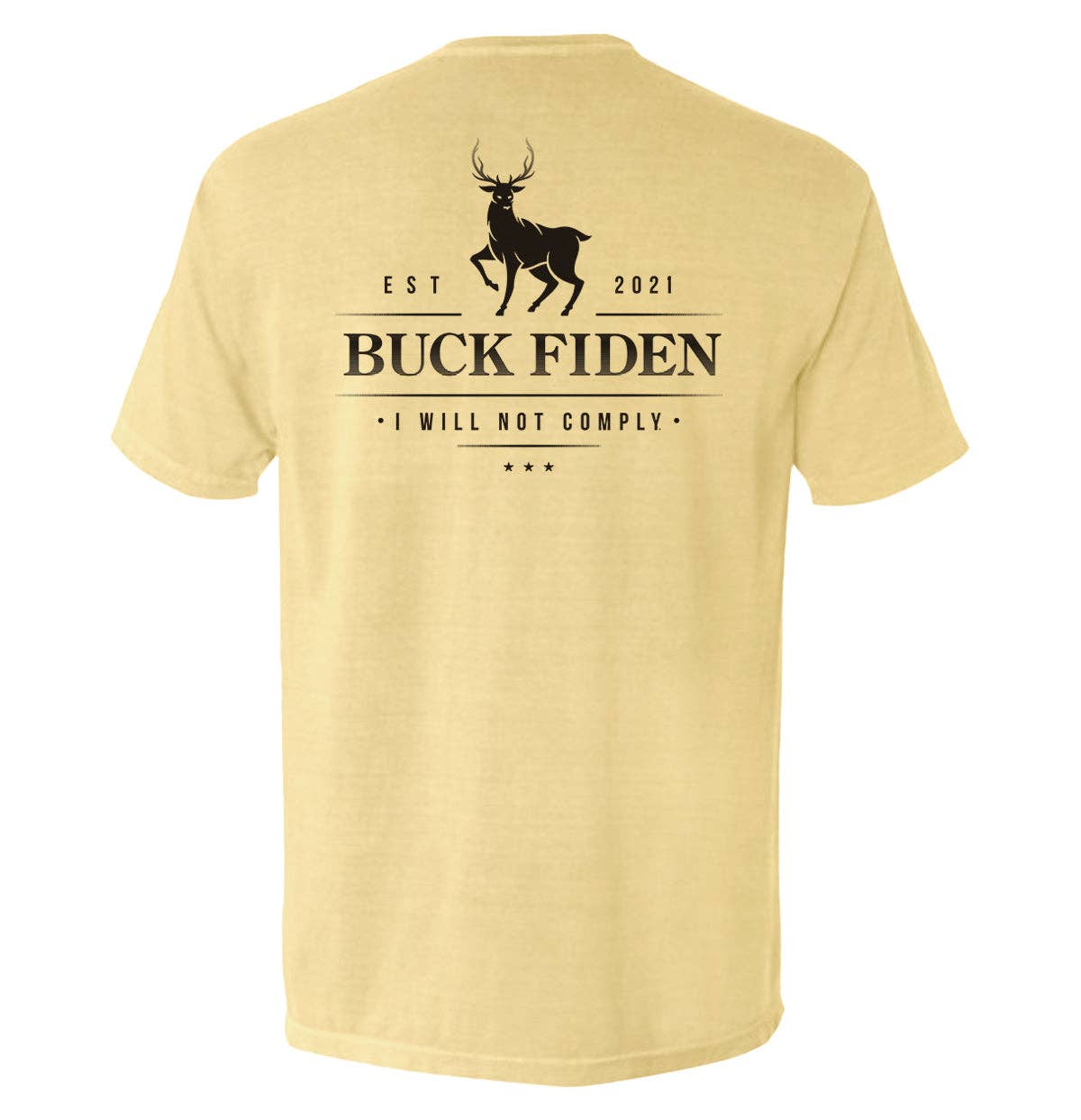 Buck Fiden: Tee / Military Green / 2XL