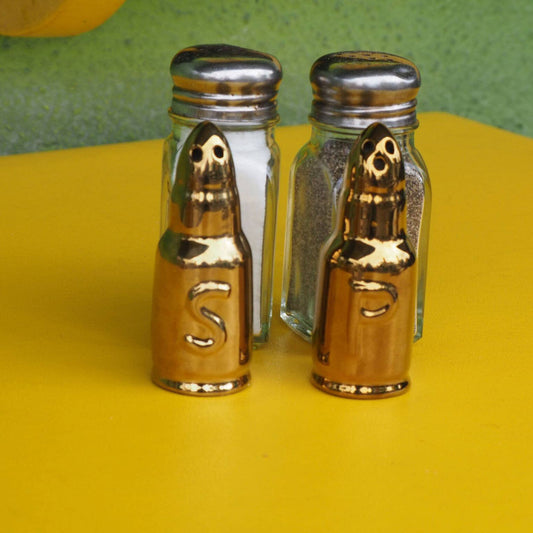 Bullet Salt and Pepper Shakers