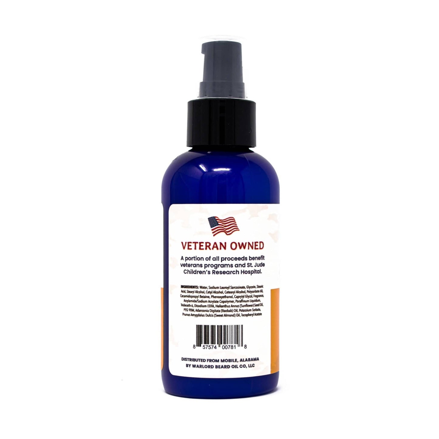 Warlord Shaving Lotion: 4 oz