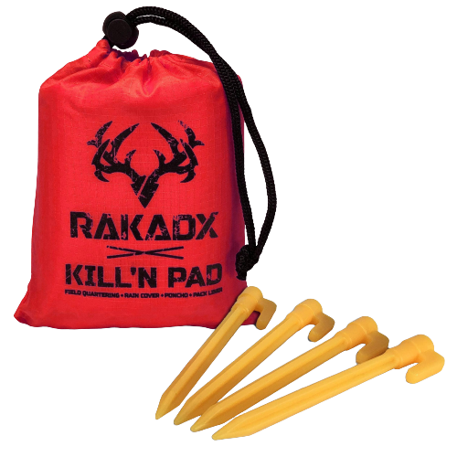 Kill 'N Pad - Field Quartering Ground Cover w/Stakes