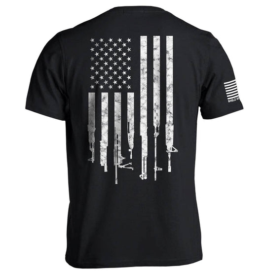 Firearm Flag: Tee / 3XL / Black