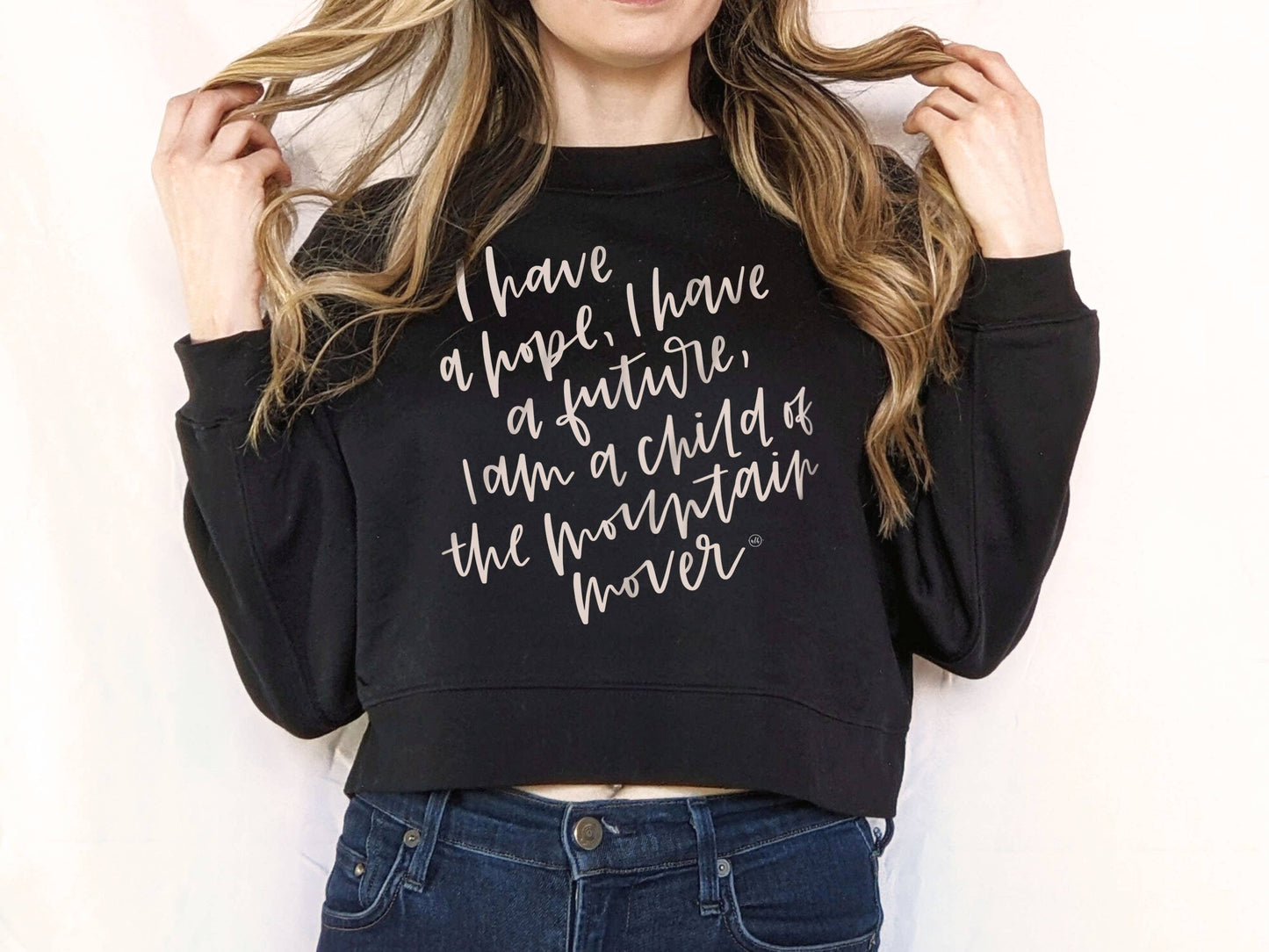 I have a Hope Cropped Boxy Sweatshirt